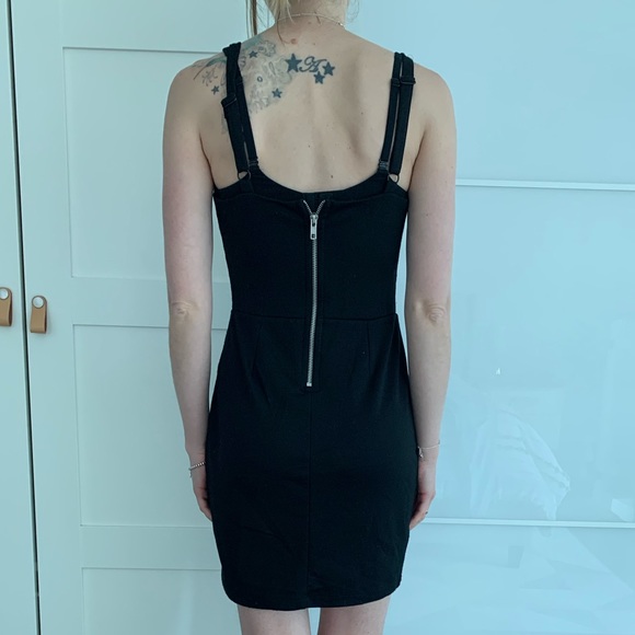 ⭐️3/25$ Forever21 dress black Medium m summer - Picture 3 of 5